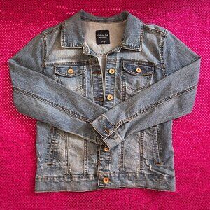 cavalini denim collection medium wash blue jean jacket